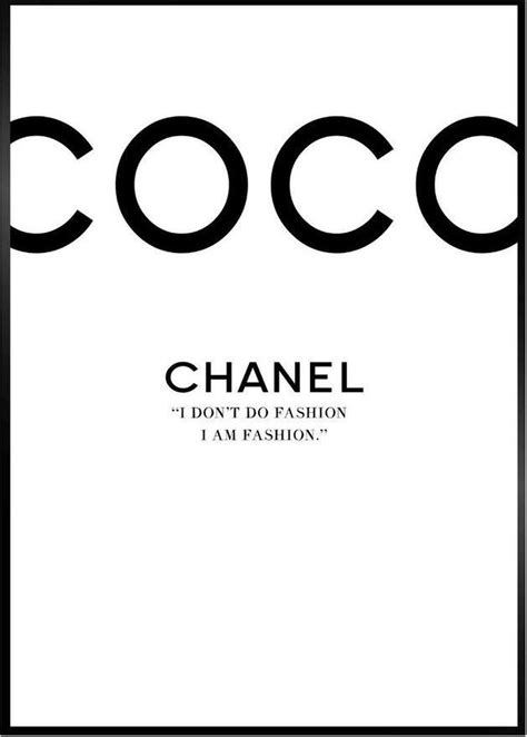 posters coco chanel